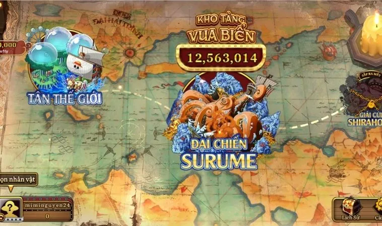 Khám Phá Cách Chơi Bắn Cá Đại Hải Trình Tại S666 Cho Người Mới 2 Bản đồ trong game Bắn Cá Đại Hải Trình tại S666