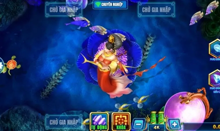 Giao diện chơi Bắn Cá Rồng tại S666