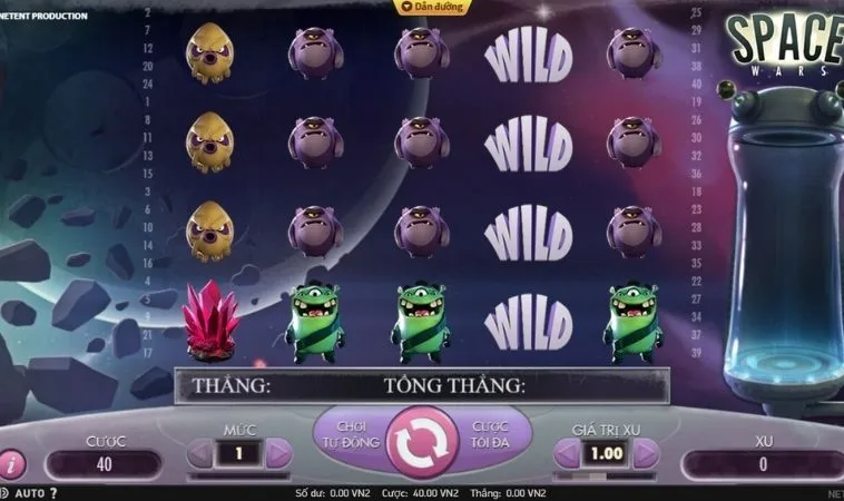 Chinh Phục Ngân Hà Cùng Trò Chơi Nổ Hũ Vũ Trụ Tại S666 Cực Hấp Dẫn 2 Giao diện chơi Nổ Hũ Vũ Trụ Tại S666