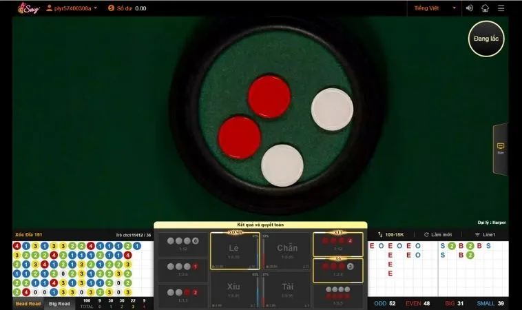 Trải Nghiệm Trò Chơi Xóc Đĩa Tại S666 Đồ Họa 3D Chân Thực 1 Xóc Đĩa Tại S666