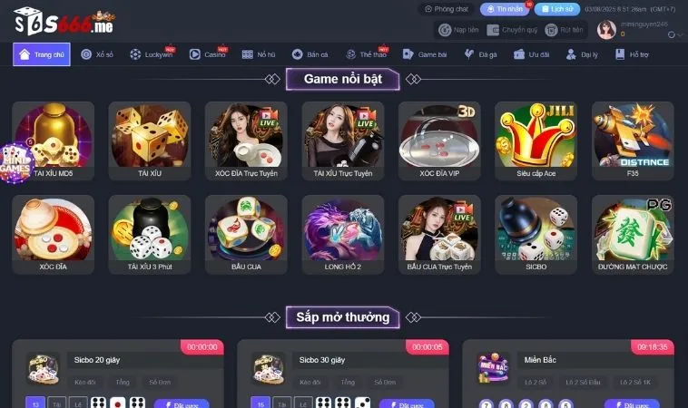 Đa dạng các thể loại game hấp dẫn để trải nghiệm tại nhà cái S666