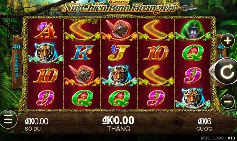 Giao diện chơi Nổ Hũ Rừng Xanh Tại S666