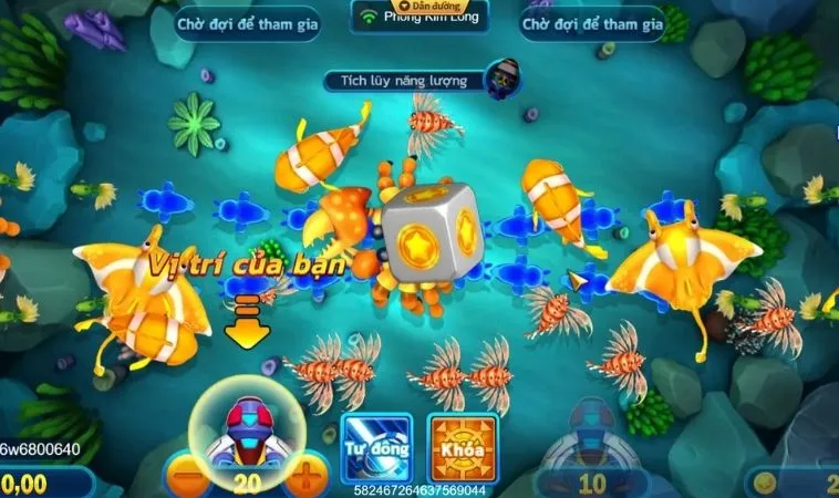 Hướng Dẫn Cách Chơi Vua Bắn Cá Tại S666 Cho Người Mới Bắt Đầu 2 Giao diện chơi Vua Bắn Cá Tại S666