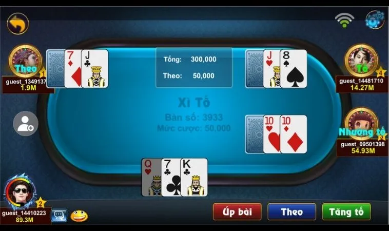 Trải Nghiệm Trò Chơi Xì Tố Tại S666 Đỉnh Cao Và Chuyên Nghiệp 1 Xì Tố Tại S666
